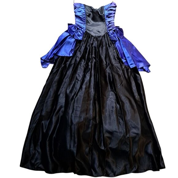 Vintage Gunne Sax Romantic Goth Y2K Sweetheart Neckline Princesscore Small Black - Picture 6 of 16